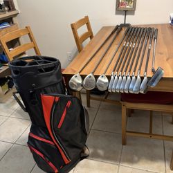 CALLAWAY X12 MEN’S GOLF SET (12 CLUBS)+CART CARRY GOLF BAG