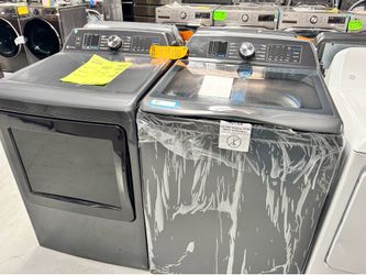 Ge profile washer and dryer set