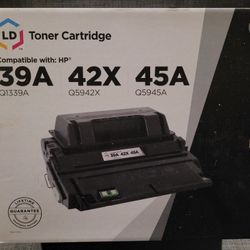 🔥 LD Toner Cartridge Black Compatible with: HP 39A Q1339A, 42X Q5942X, 45A Q5945A – Printer Office Supply Business Ink Copier 🖨 

✨ New in Box 