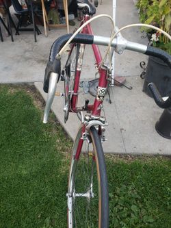 Vintage Sam Benoto Cazenave Road Bike Frame Zise 24" Rims Mavic