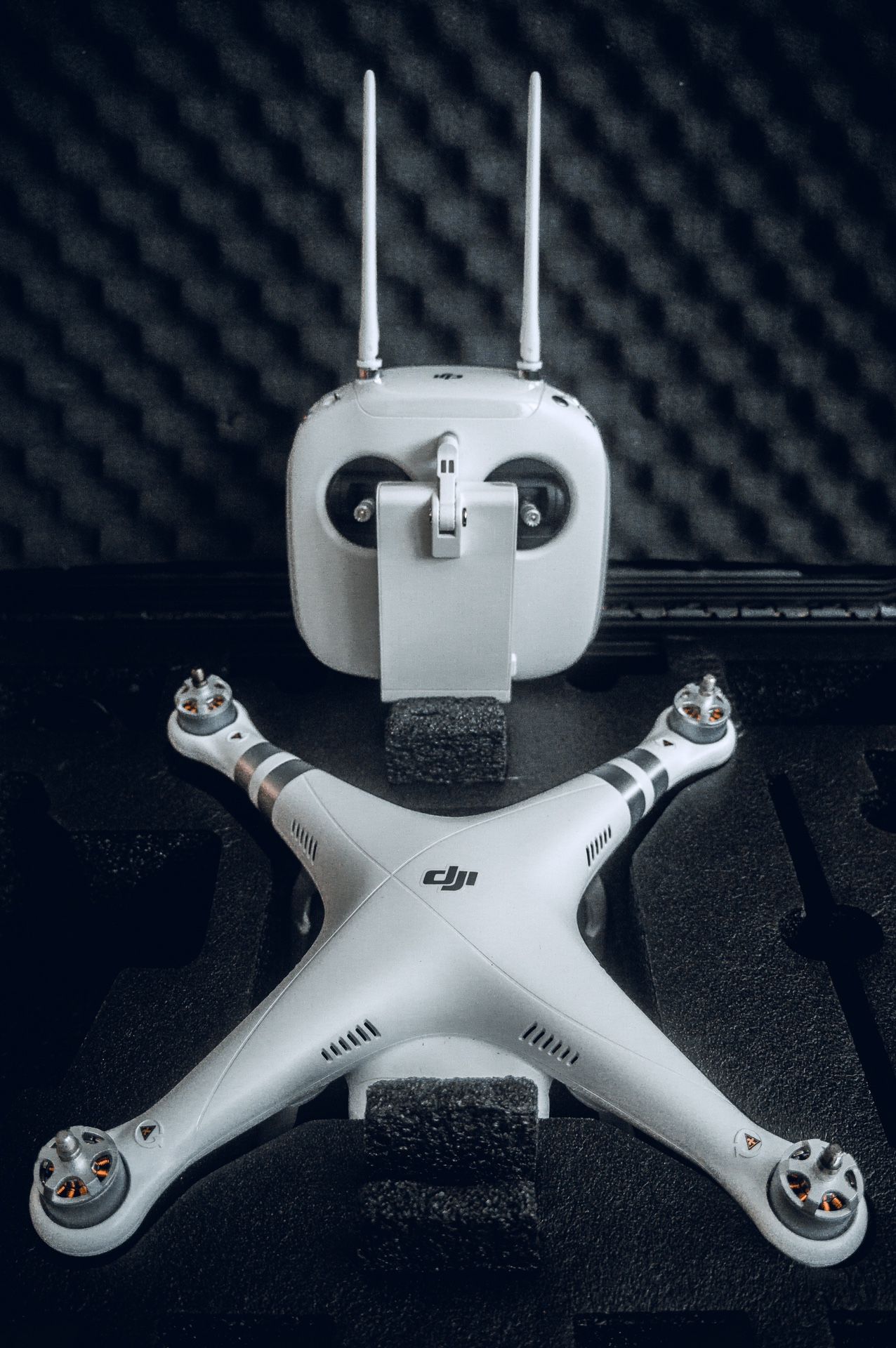 DJI Phantom Advanced w/ Nanuk 945 waterproof hard case