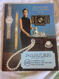 Vintage late 1960's Parker Distributors Jewelry Catalog No. 19