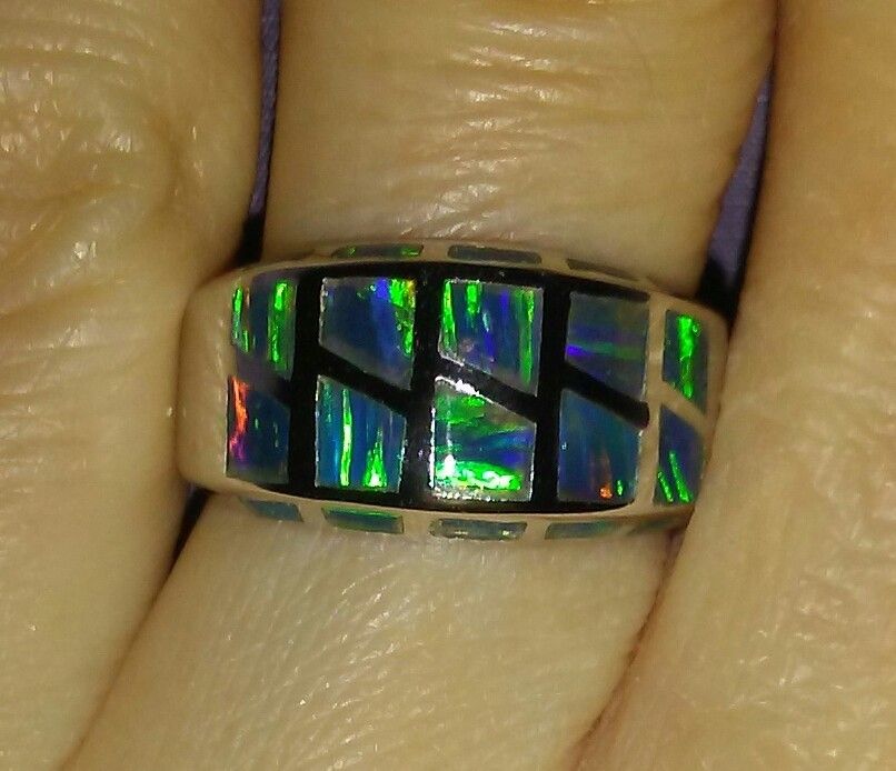 Gorgeous π Fire Opal Ring SIZE 5 Sterling Silver! π π₯