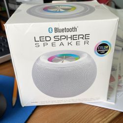 Bluetooth Led sphere Speaker — Color Changing NEW