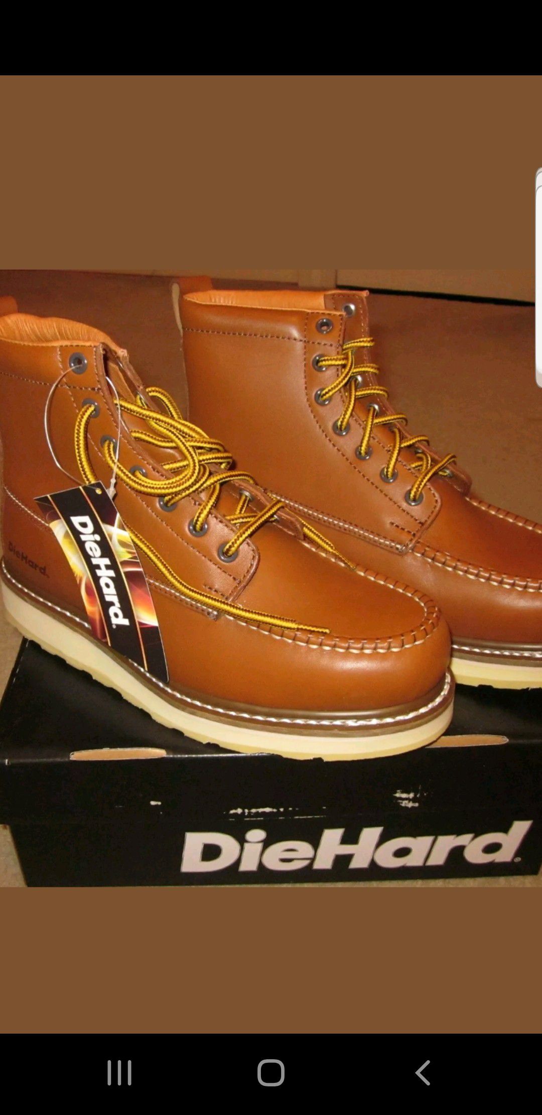 DIEHARD BOOTS SLIP OIL NEW ALL SIZE AVAILABLE ONLY 65