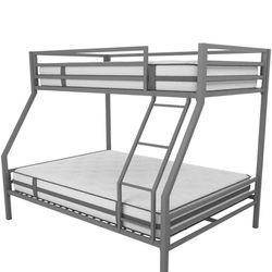 Twin Bunk bed With Full On Bottom  