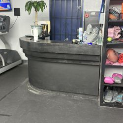 Wooded Bar Desk / Reception 