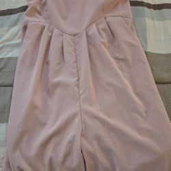 Pink Pant Suit Overalls Size M - REDUCED!!