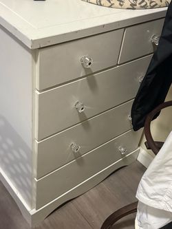 White dresser