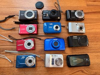 Canon Sony Panasonic Lumix Nikon DigiCams