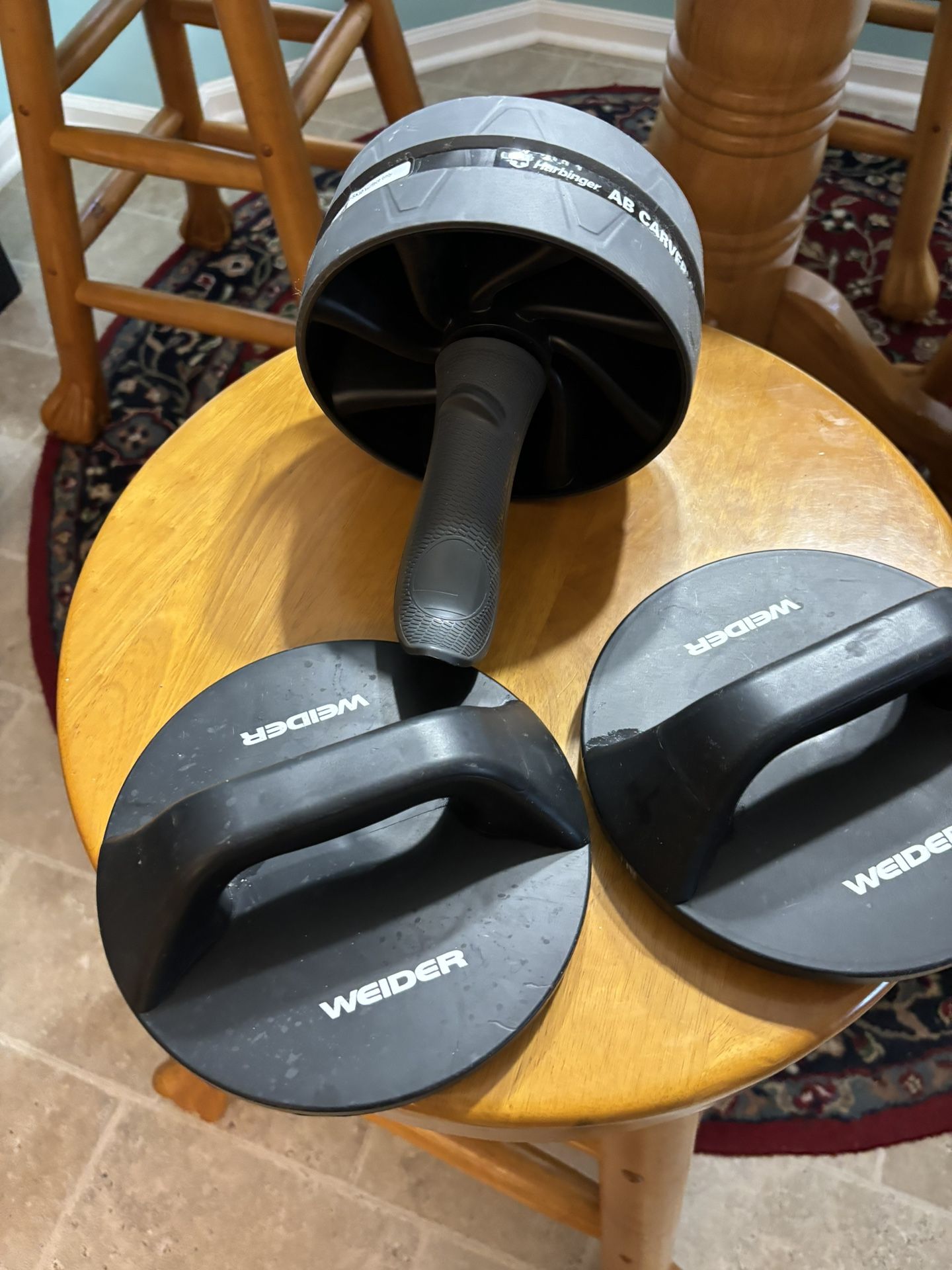 Perfect Push Up Handles And Ab Roller