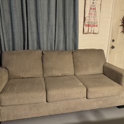 Ashley Furniture Light Brown Couch 