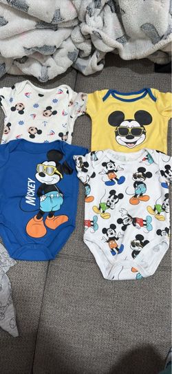 Mickey Mouse Onesies 6-9