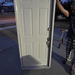 32x80 Back Door Metal , Ready To Install