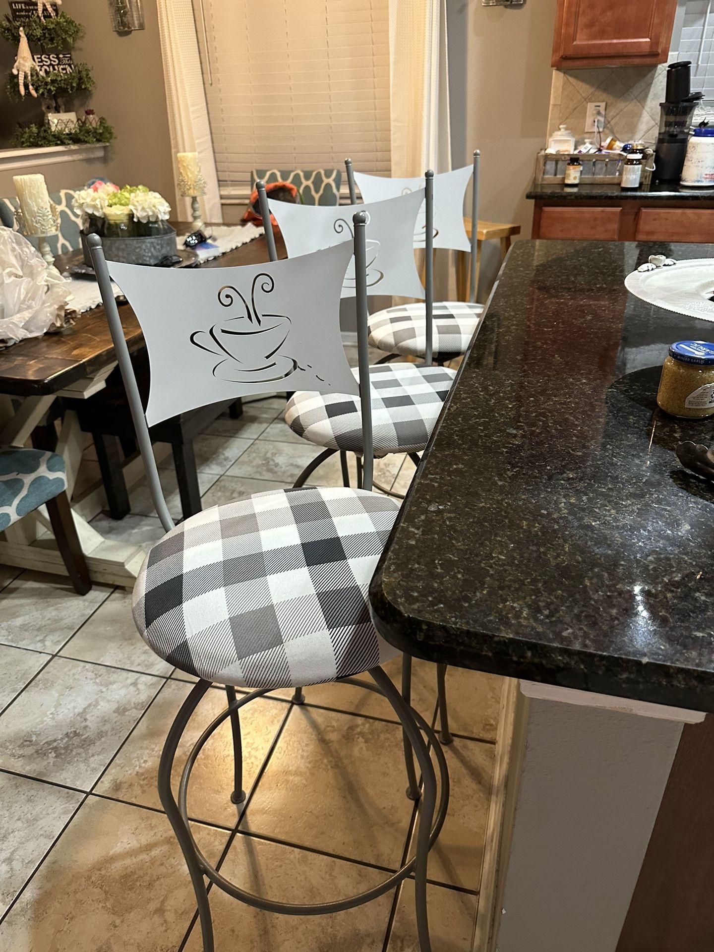 Counter Height bar Stools Set Of 3