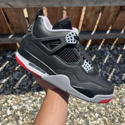 Jordan 4 Bred Reimagined (Size 5.5Y, 6Y, 6.5Y, 7Y, 8)