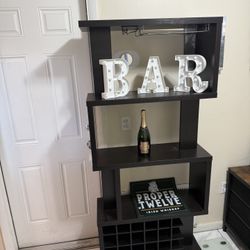 Bar And Wine Rack