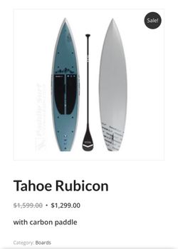 Rubicon TAHOE/SUP Great for Summer Fun