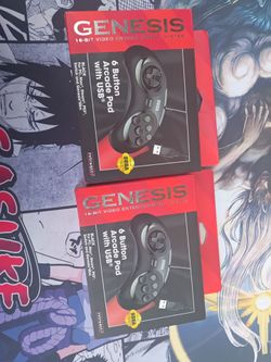 Retro bit sega 8 button arcade pads