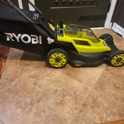 Brand New! RYOBI 18V  MOWER w/Battery 