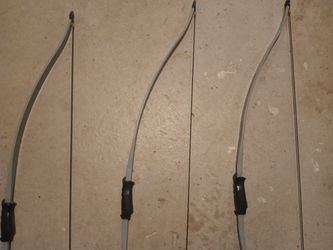 Four Practice Bows for Learning Archery