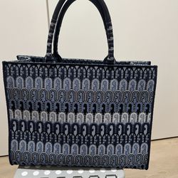 Authentic Furla Opportunity Jacquard Tote Bag