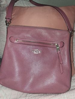 COACH MAE PEBBLED LEATHER CROSSBODY