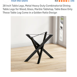 Brand New Table Legs