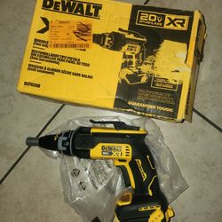 DEWALT
XR 20V MAX Lithium-Ion Cordless Brushless Screw Gun (Tool Only