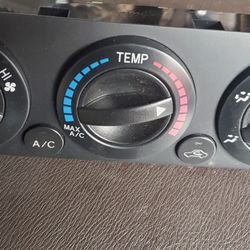 Air Conditioner Control For A Toyota Tacoma 2014