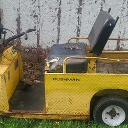 Cushman 3 Wheel Utility Cart. 