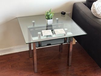 Side table glass