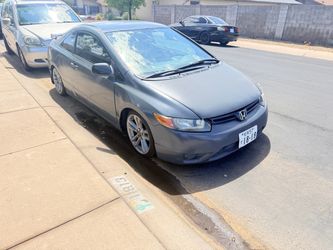 Honda Civic Coupe Gray