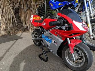 Water cooled on sale pocket bike