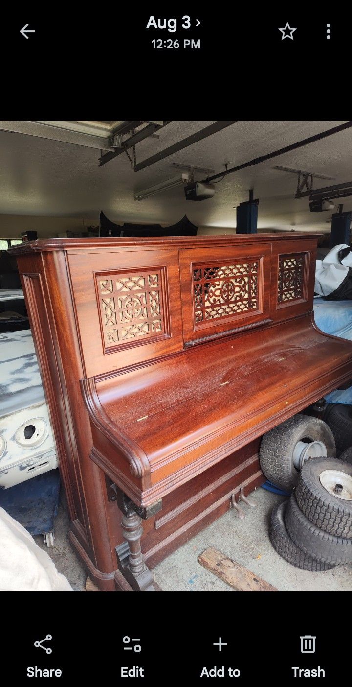 Antique Emerson 1894 Piano Very Nice Condition