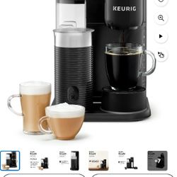 Keurig- Coffee-latte-capuccino With Built In Milk Frother