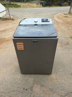 Maytag washer laundry