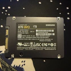 Samsung 870 QVO 1TB SSD - Fast Boot Time
