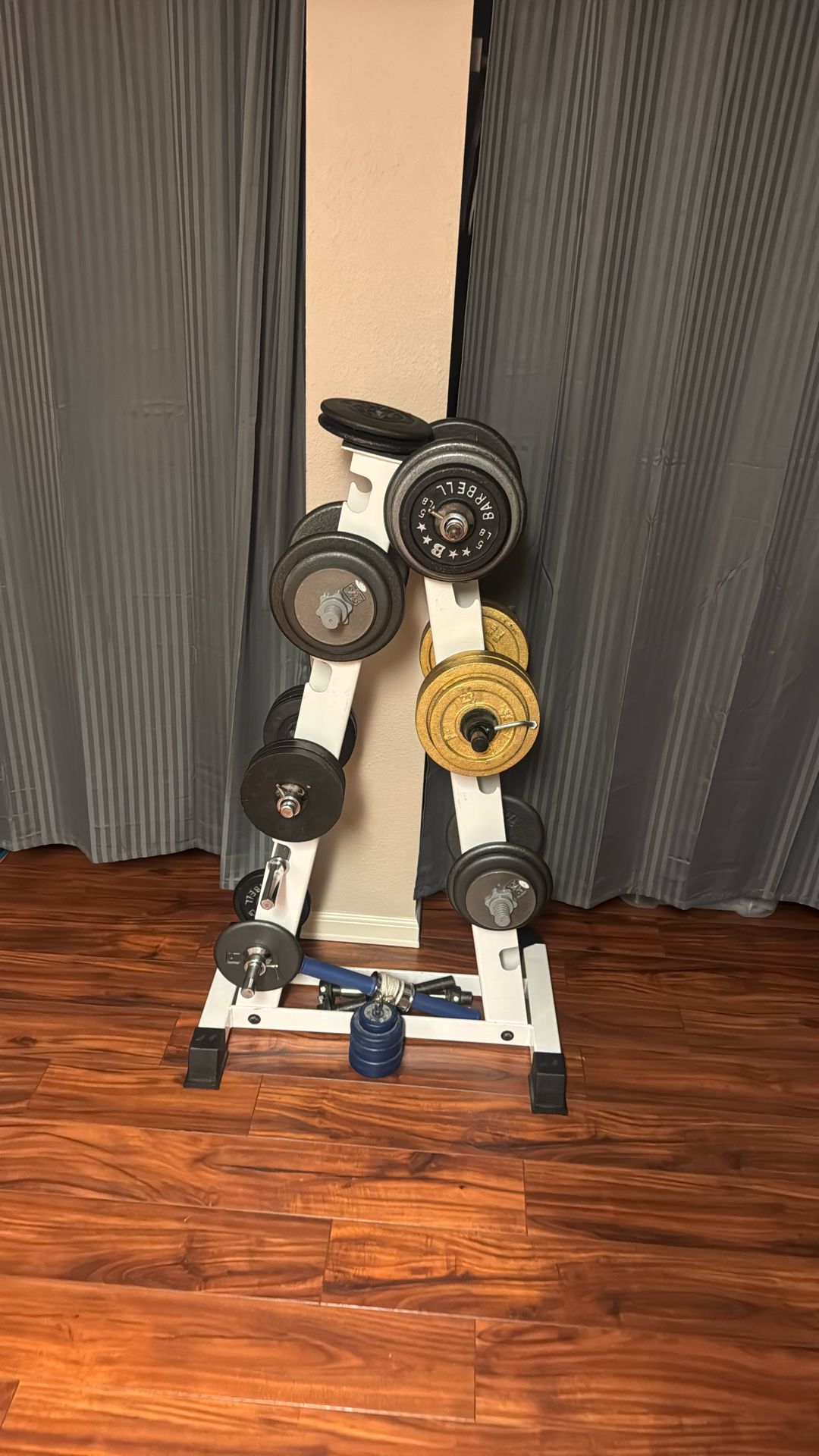 Dumbbells With Tower