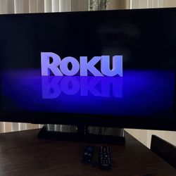 42” Insignia LCD TV + ROKU device