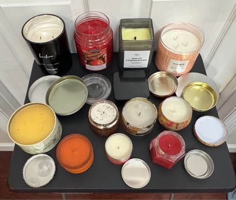 Mixed Lot of Candles Some New $15 for All