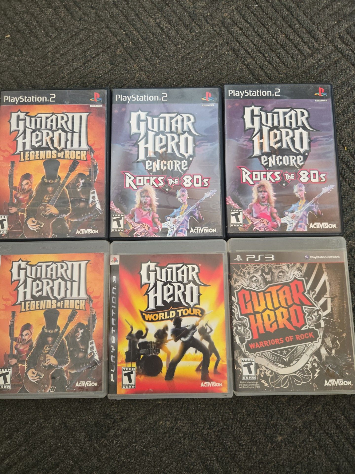 Guitar hero games