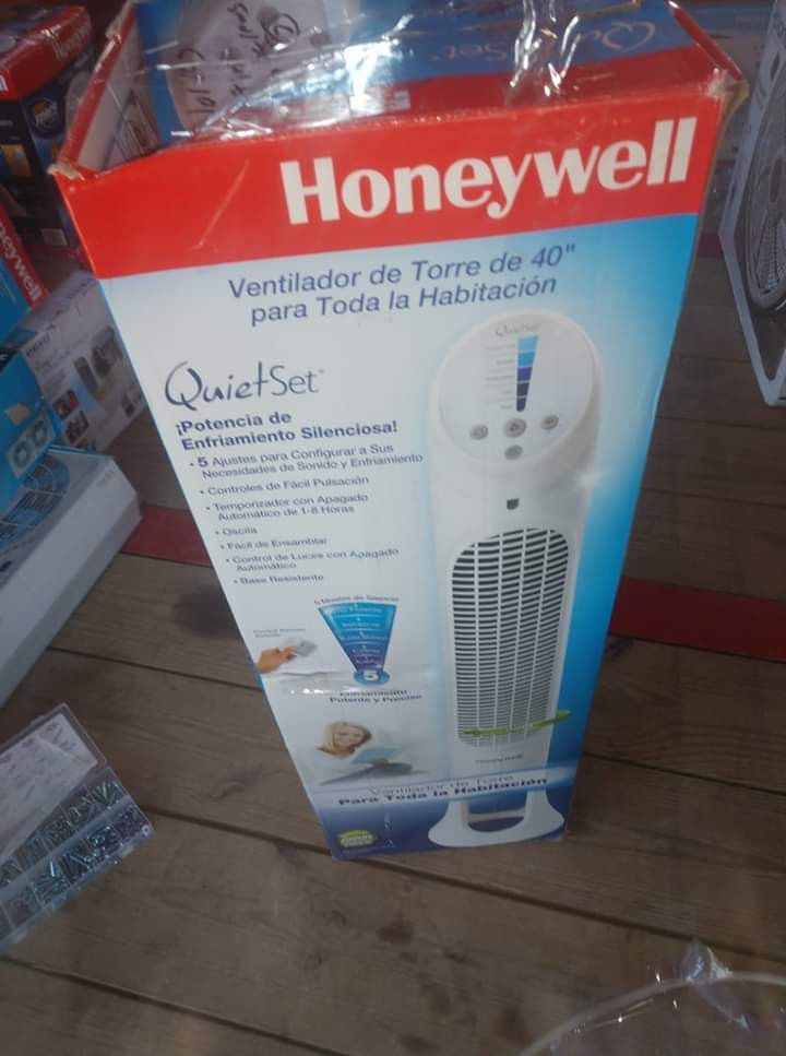 Honeywell tower fan open box