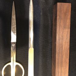 Crane Scissor And Letter Opener Desk Set