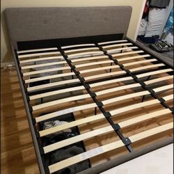 King Upholstered Bed Frame