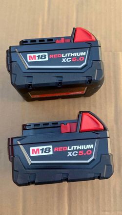 One battery for 70 or 2 for 130 5.0 Mikwuakee