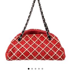 Authentic Chanel Tweed Bag 