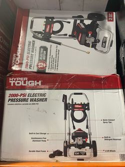 Hyper Tough 2000 PSI at 1.2 GPM 120 V Electric Cold Water Pressure Washer