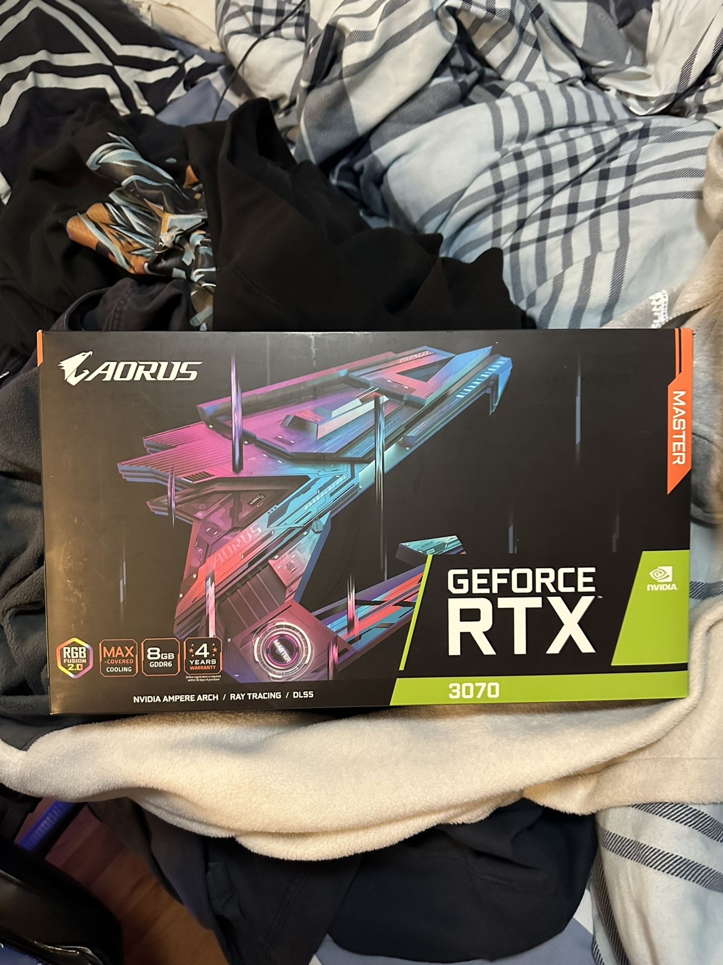 Gigabyte AORUS GeForce RTX 3070 MASTER 8GB GDDR6 Graphics Card