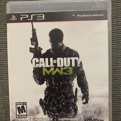 CALL OF DUTY MW3 PS3